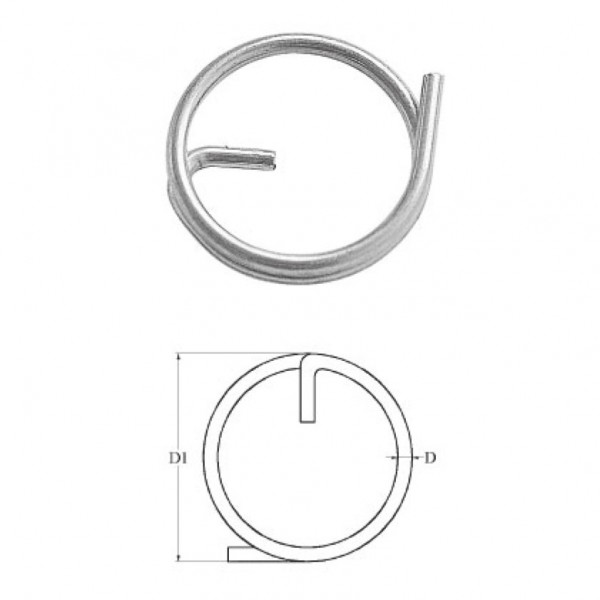 Biztonsági bolcni gyűrű – 11 mm