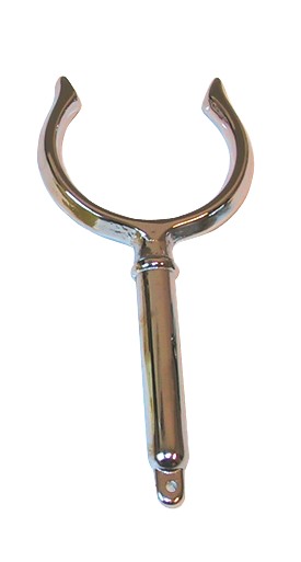 Evezővilla krómozott sárgarézből, 38 × 48 × 12 mm – 38mm x 48 mm x 12 mm