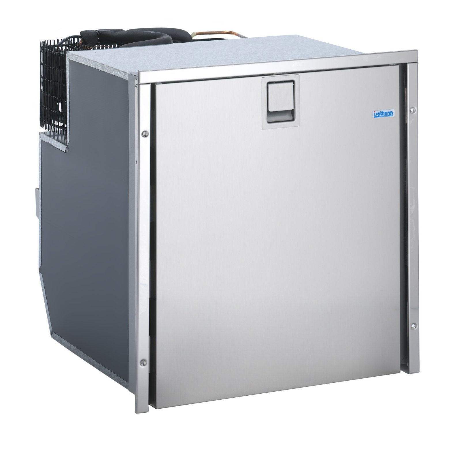Isotherm DR65 INOX beépíthető hűtőfiók 65 l – Frost Free, hűtő + fagyasztó