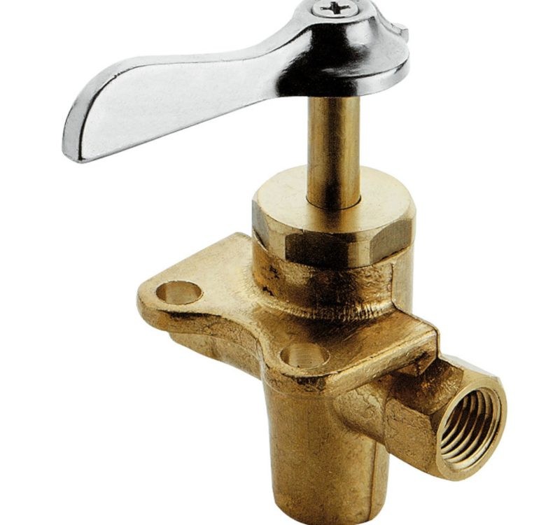 Háromutas szelep sárgarézből, 1/4″ – 1/4coll