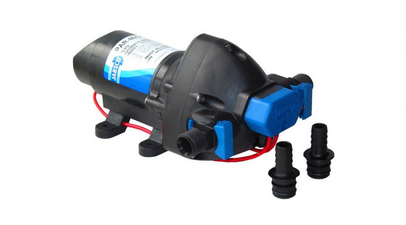Jabsco Par-Max 2.9 vízpumpa – 24 Volt 1,7 bar Automata