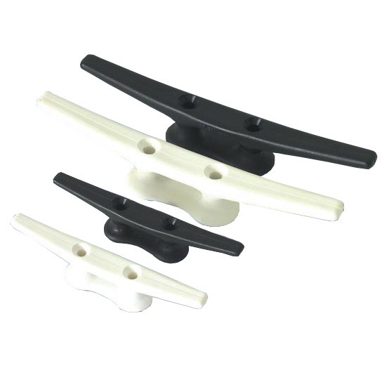 Fehér nylon kikötőbak, 60 mm – fehér / nylon / 60 mm / 2 furat