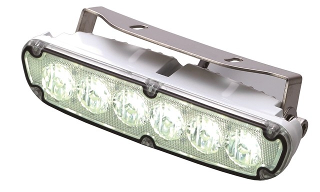 LED dekkfényszóró, 6×1 W, fehér