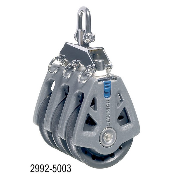 Lewmar Synchro 72 mm hármas csiga forgóseklivel – 72 mm Lw kód: 29927203