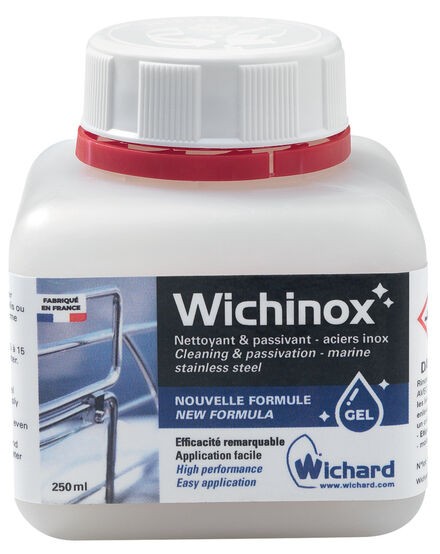 Wichard Wichinox rozsdamentes tisztító- és polírozógél, 250 ml