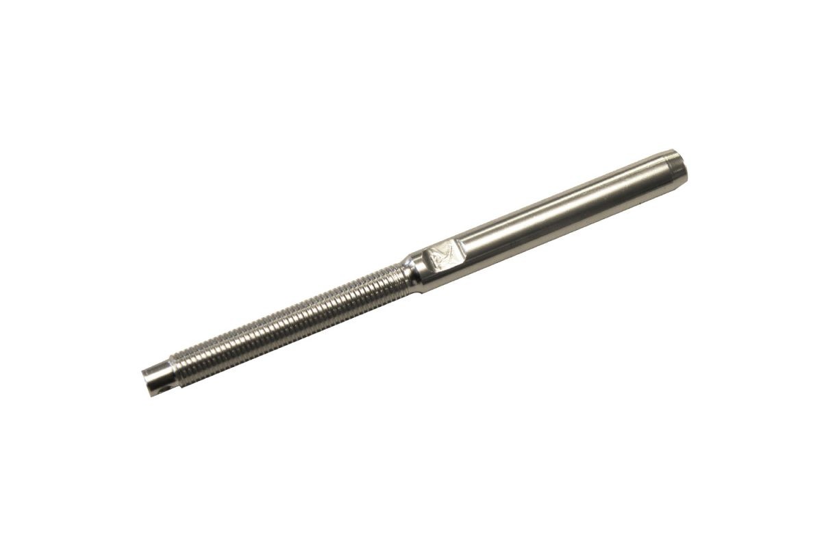 Blue Wave AG-terminál (hengerelhető), A4 / AISI 316 – 1/2"–7 jobbmenet